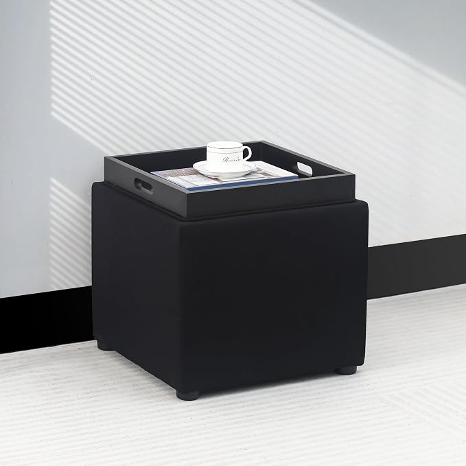 Black With Tray