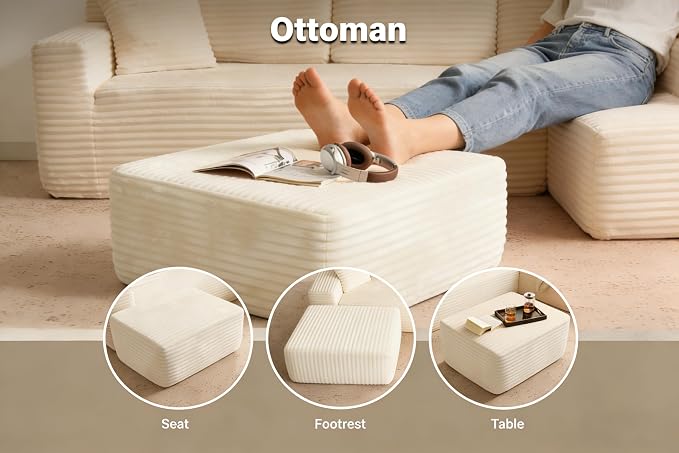 Beige + Plush+spring + Foam