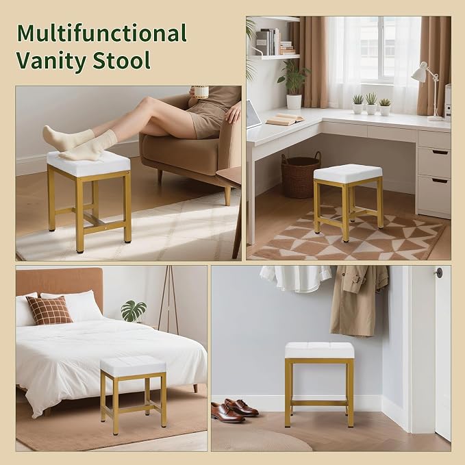 White & Gold