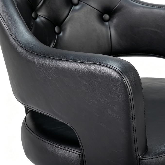 All Black (Button Tufted)