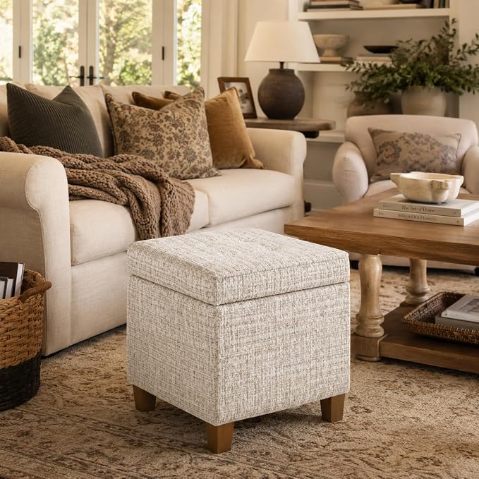 Cream Textural Woven