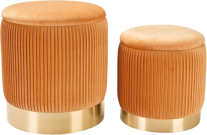 Pleated-yellow