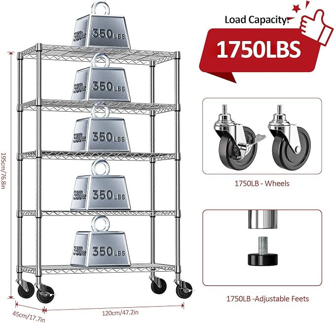 W x 76.7\