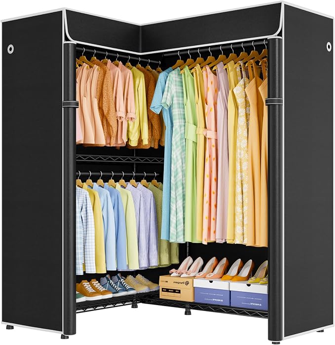 Black Rack with Black Cover