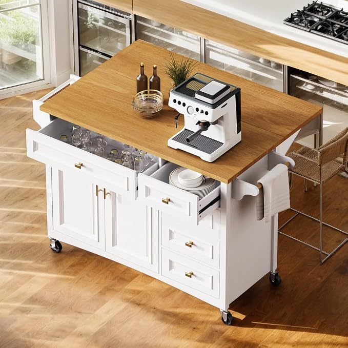5 Drawers-white
