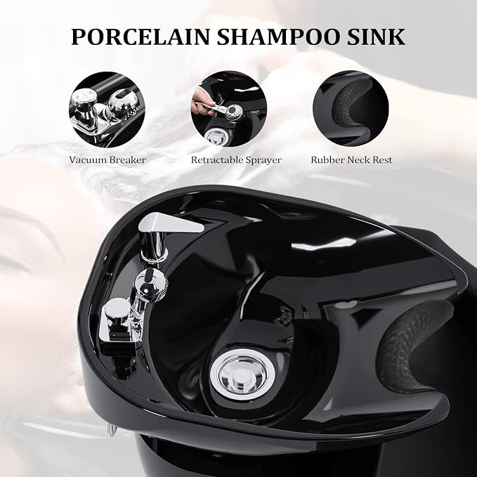 Black With Black Sink