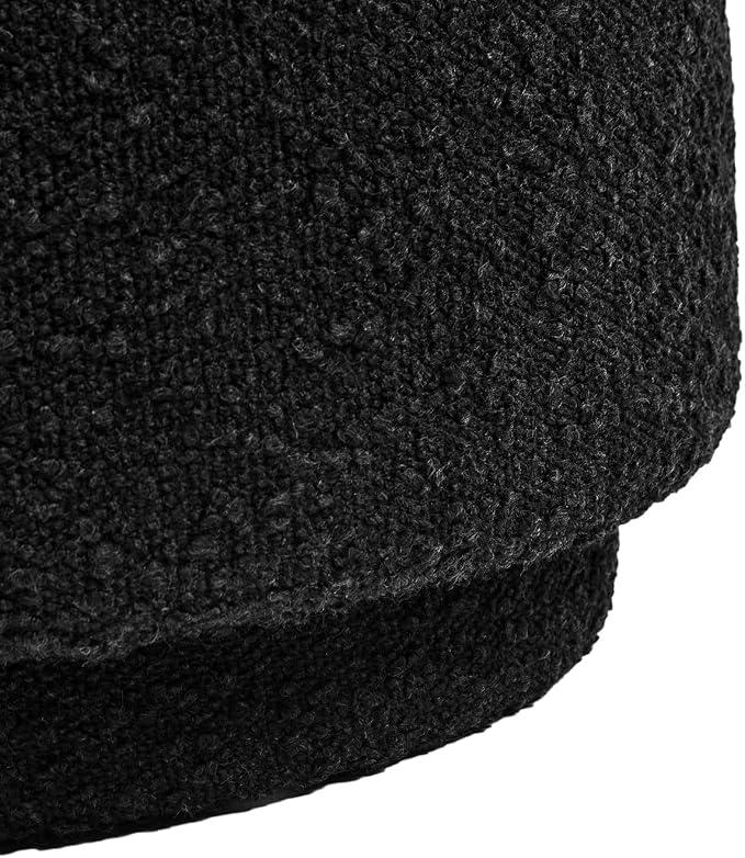 Ebony Black Boucle