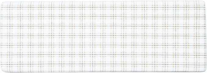 Natural Plaid Woven Fabric