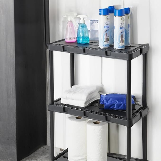 3 Shelf - Black