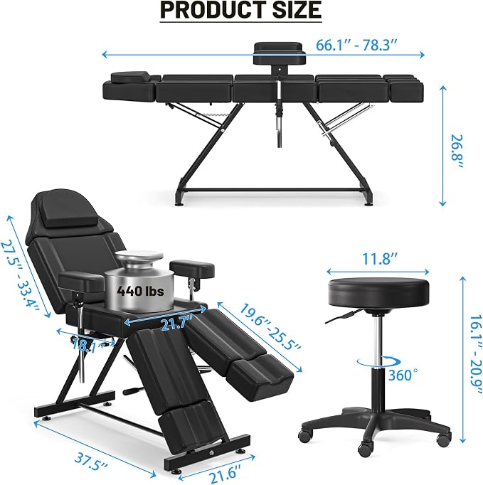 Black & Split & Stool