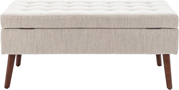 Linen Fabric in Beige