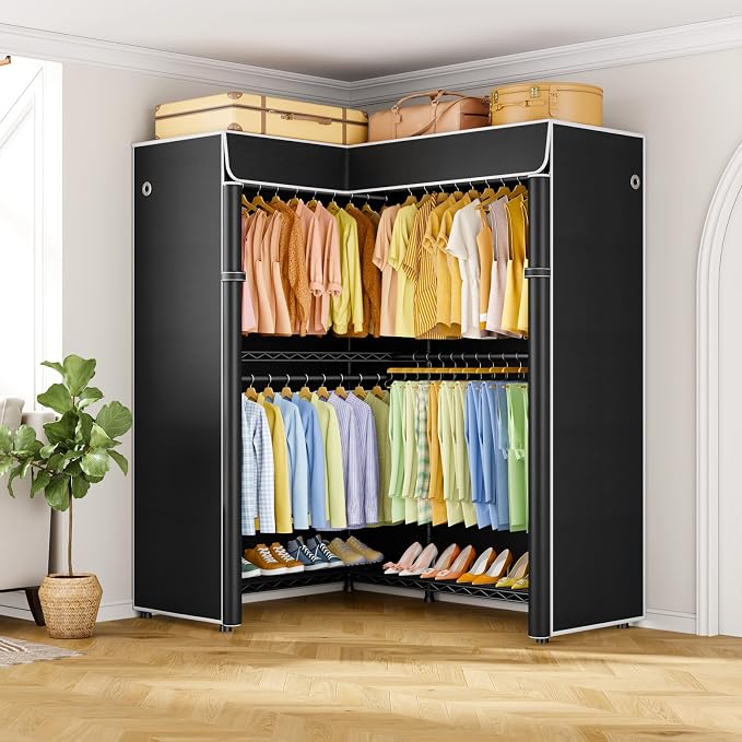 Black Rack with Black Cover