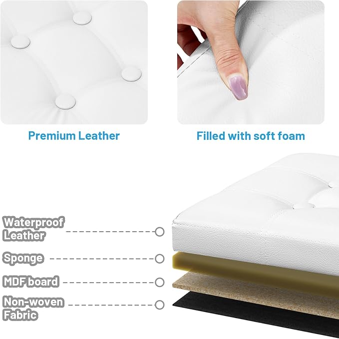 White-with Side Pockets