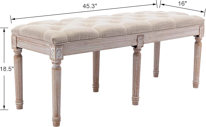 B- Dining Bench; Beige