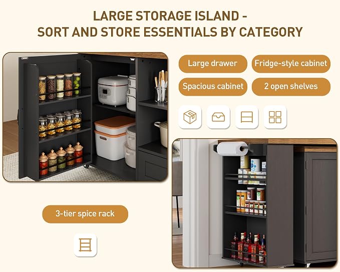 Black + Rustic Brown