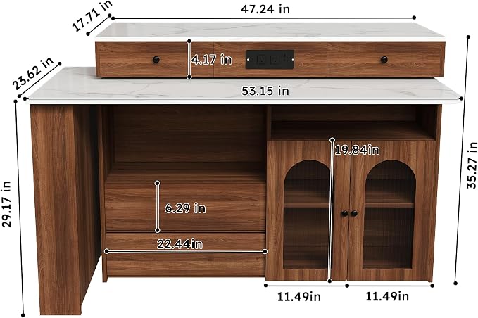 White+walnut