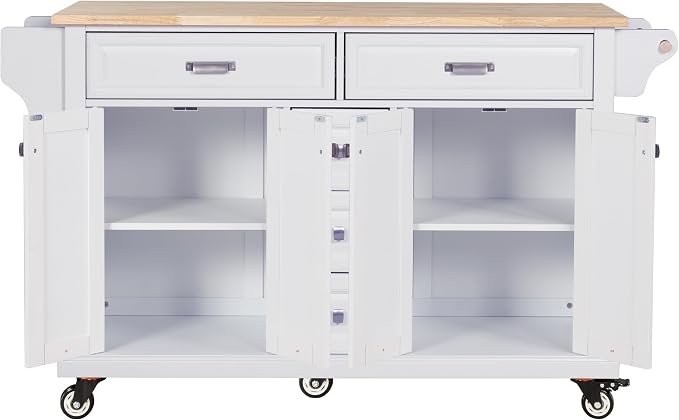 5 Drawers - White