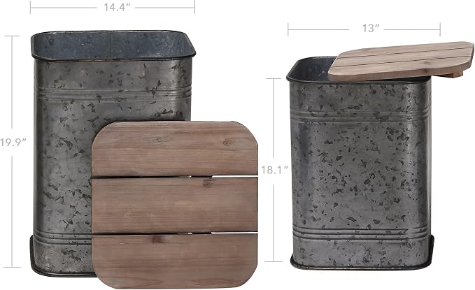 Square&galvanized