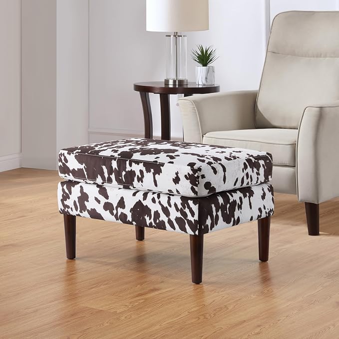 Brown Cow Print Fabric