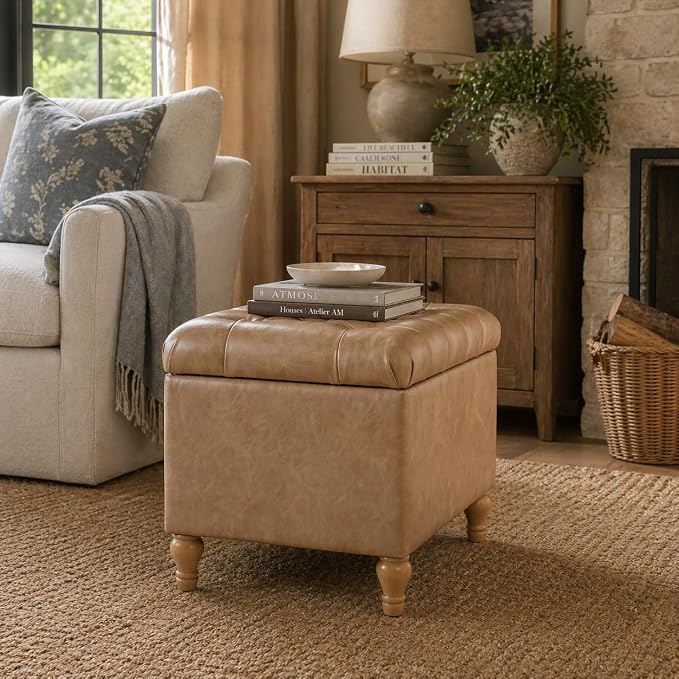Sand Faux Leather