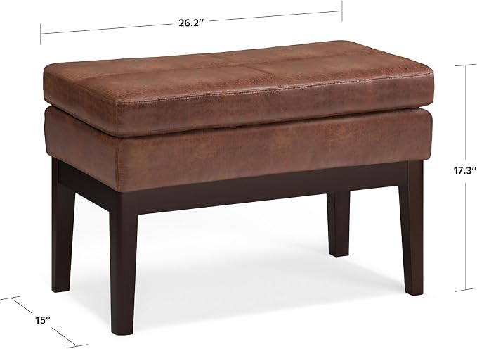 Distressed Saddle Brown