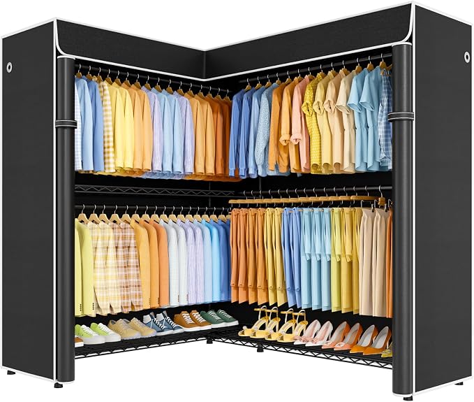 Black Rack with Black Cover