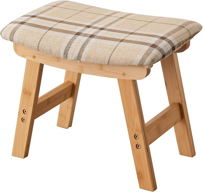 Natural Stool Legs - Stripes Surface
