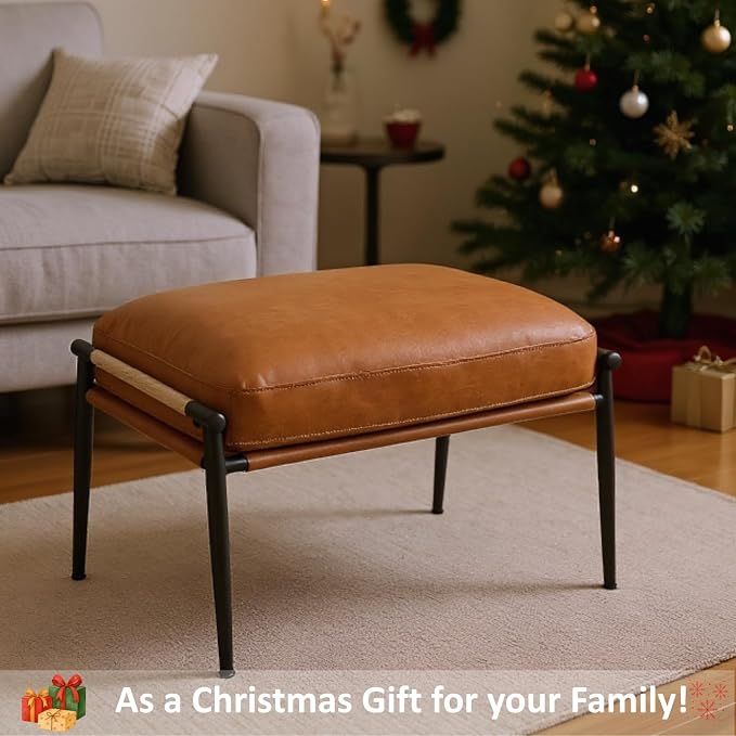 Brown Single Ottoman