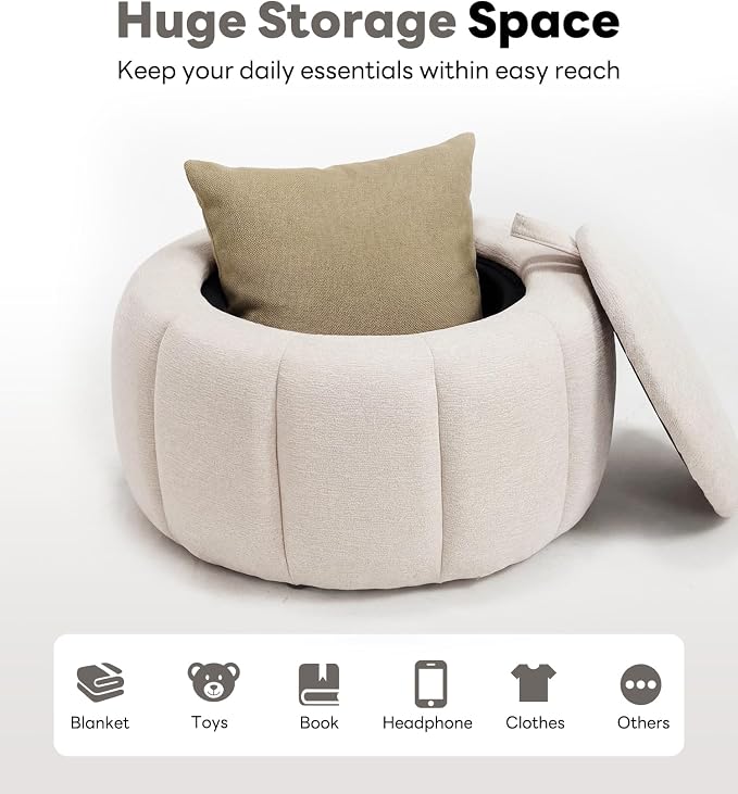 Beige-chenille