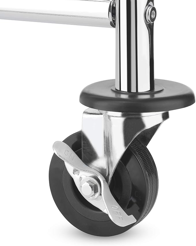 Chrome - Laundry Butler with Shelf
