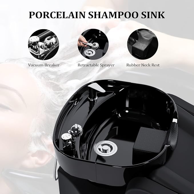 Black With Black Sink