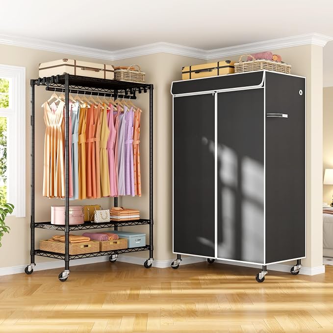 Black Rack with Black Cover