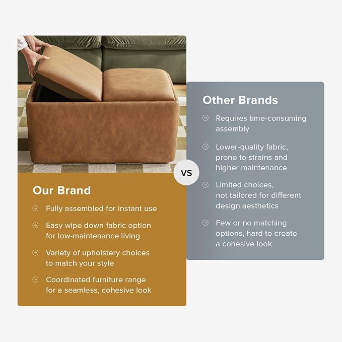 Brown Pu Leather, Rect.