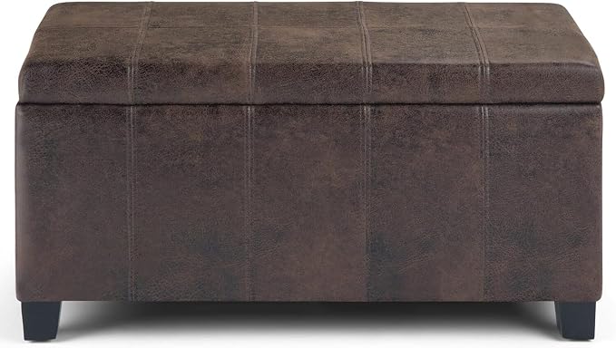Distressed Brown Leather