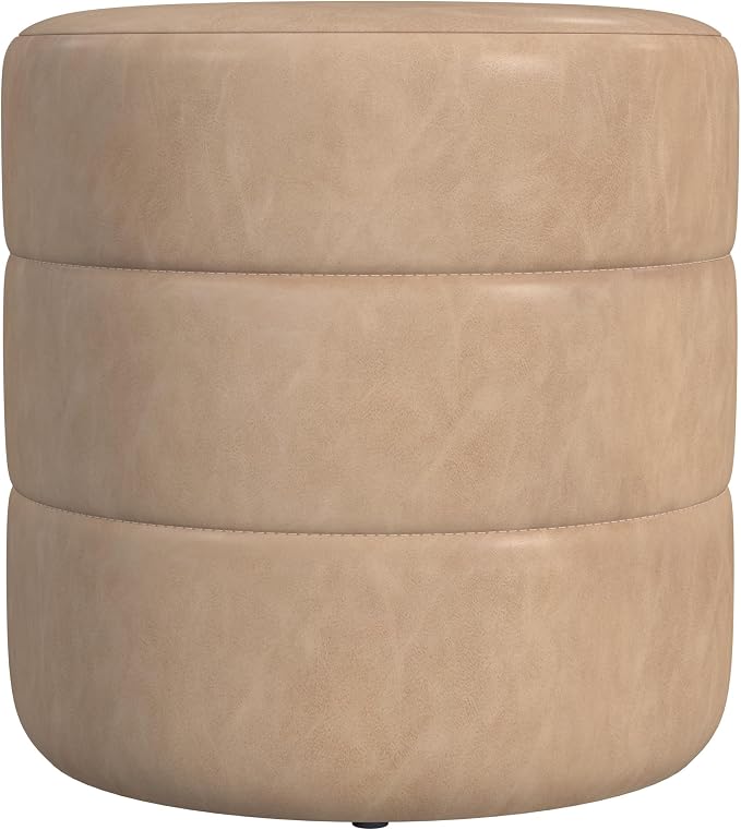 Sand Faux Leather