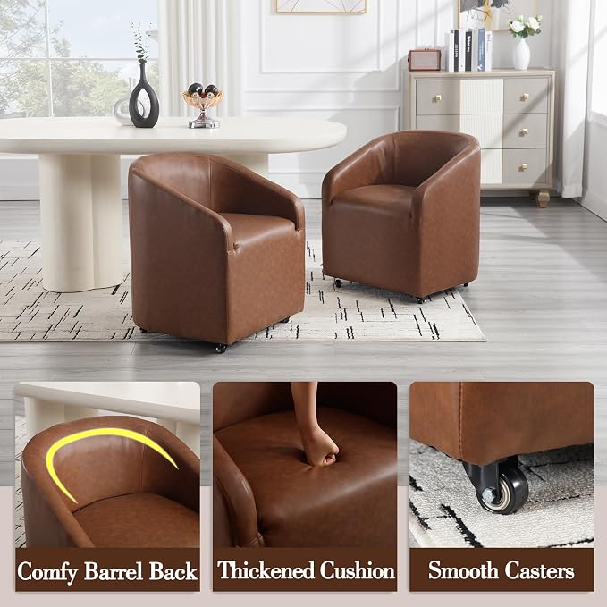Brown Pu Leather