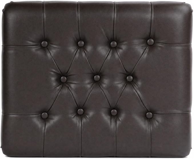 Espresso Brown Faux Leather