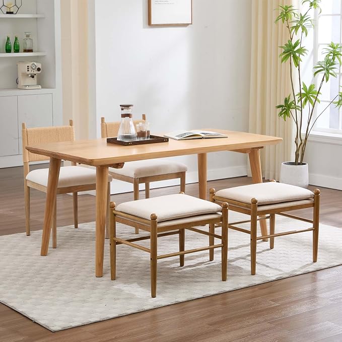 Brown Frame, Beige Linen