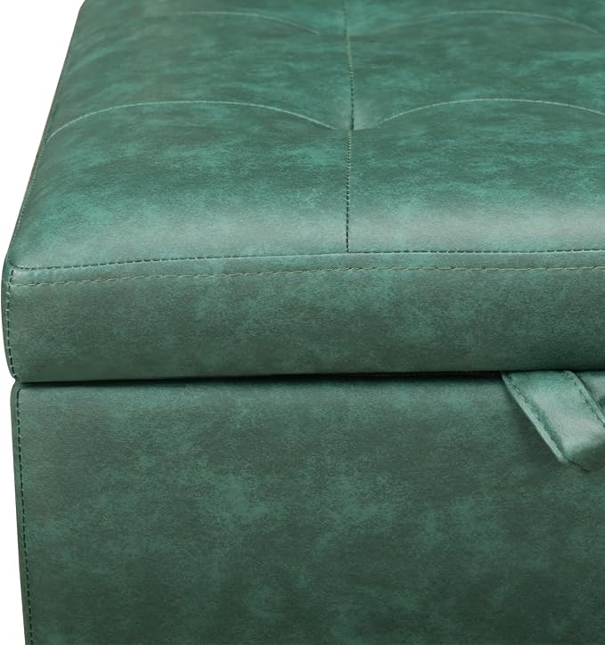 Dark Green With Black Wood Legs