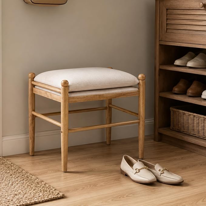 Brown Frame, Beige Linen