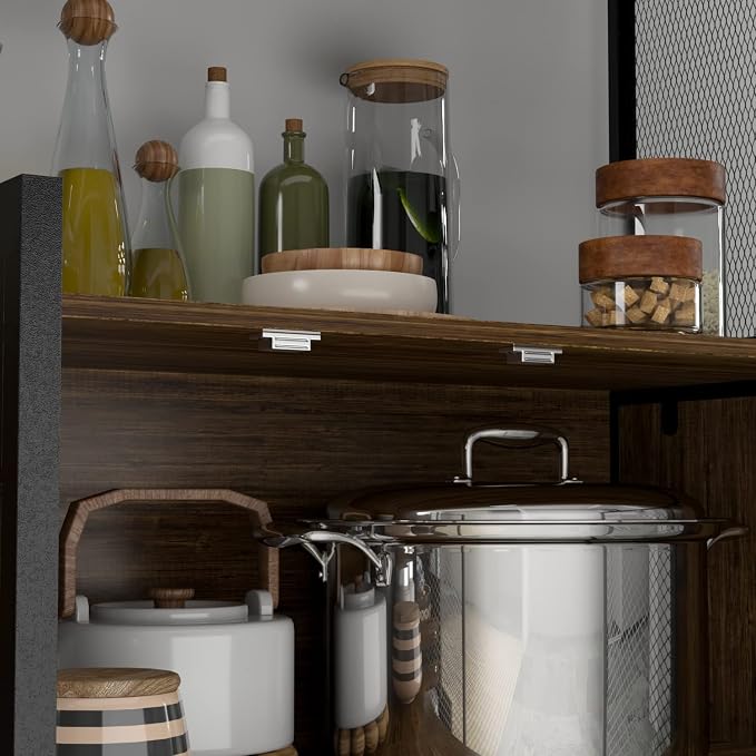 Brown With 3 Drawers