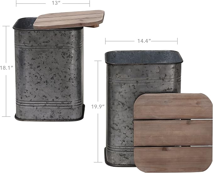 Square&galvanized