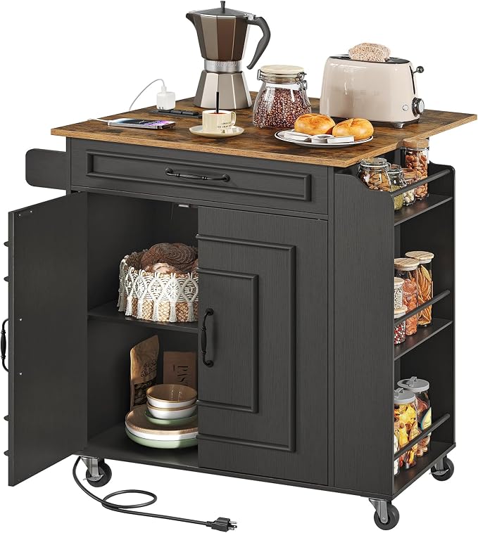 Black + Rustic Brown
