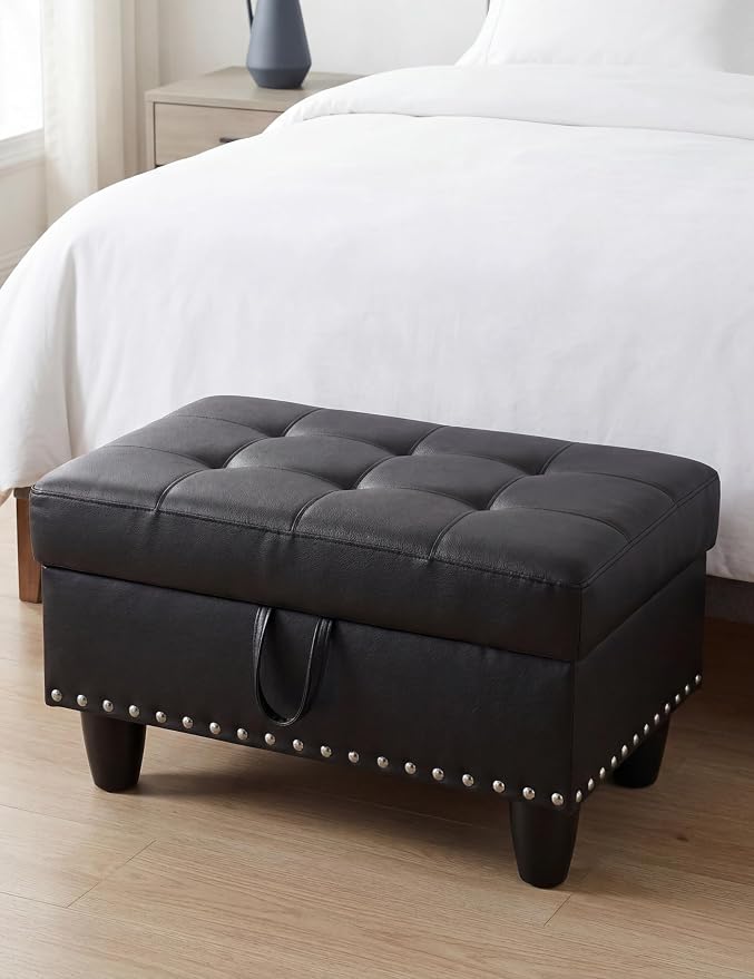 Black-faux Leather