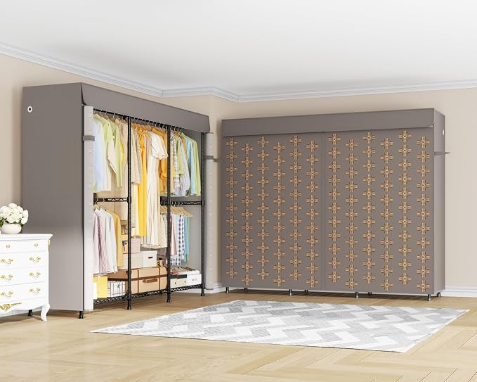 Black Rack with Pattern Cover