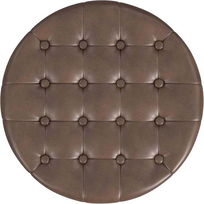Brown Faux Leather