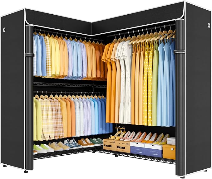 Black Rack with Black Cover