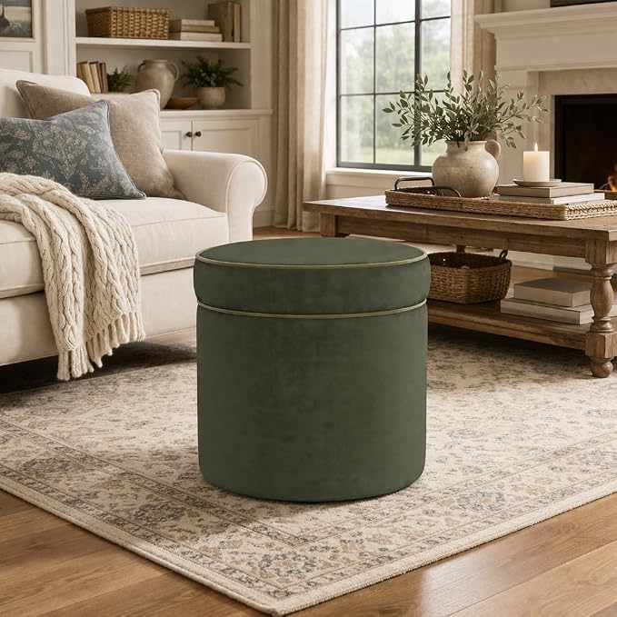 Loden Green Velvet