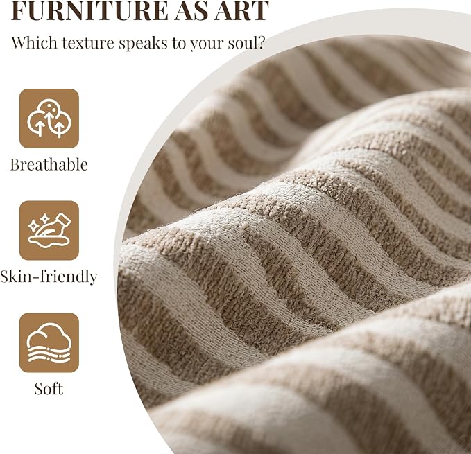 Oatmeal Textured Wave
