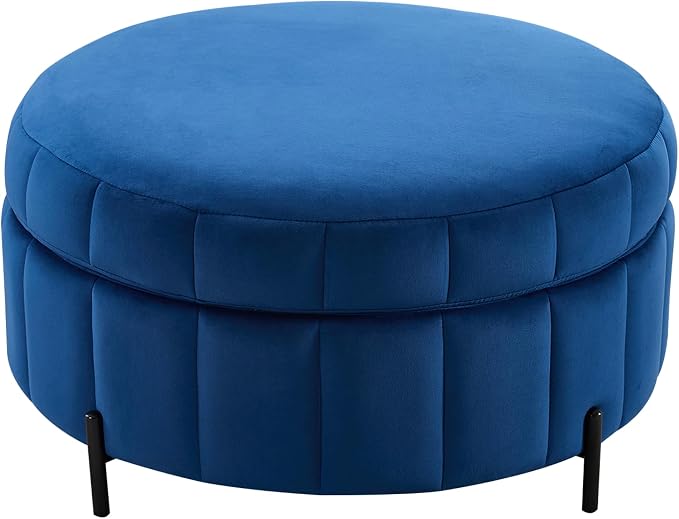 Navy-footstool